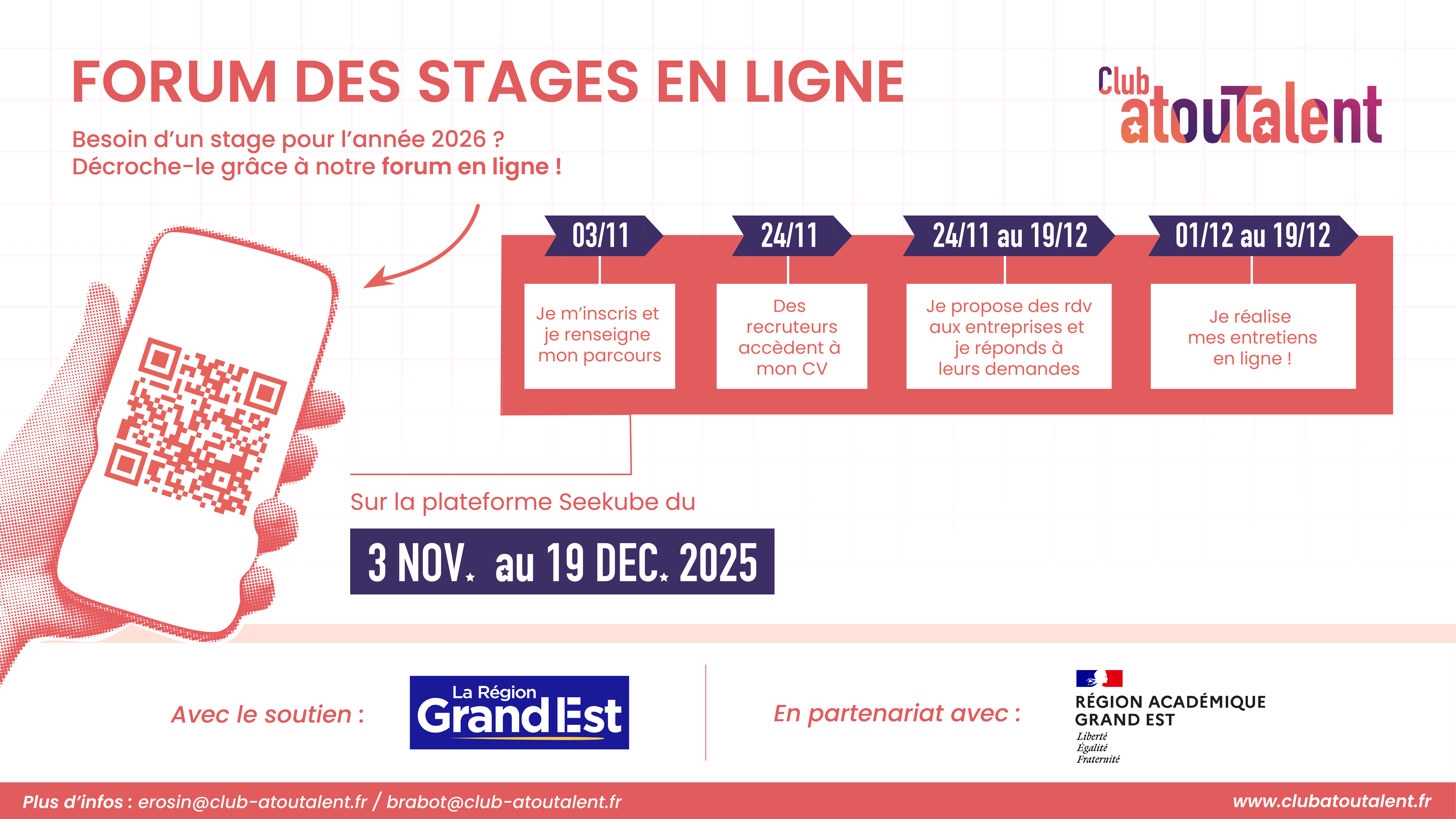 Forum des stages en ligne 2025