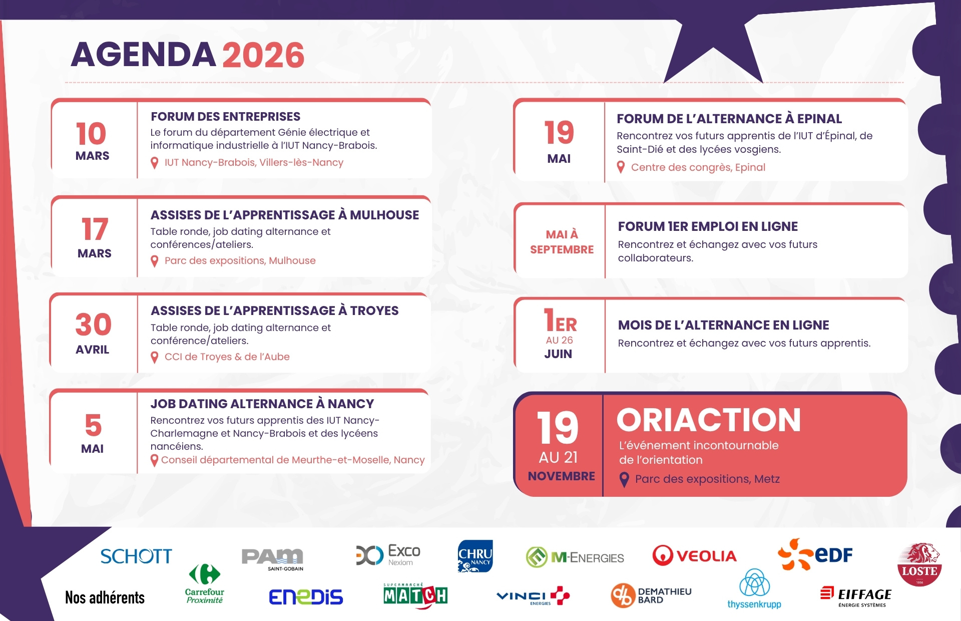 Agenda 2025 - 2026